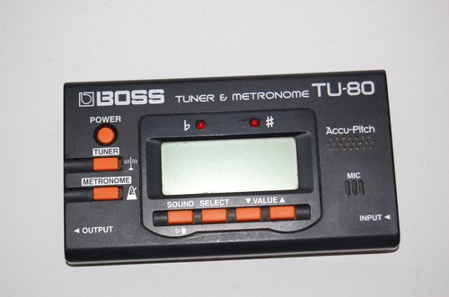 Boss tuner und metronome 80 - und,