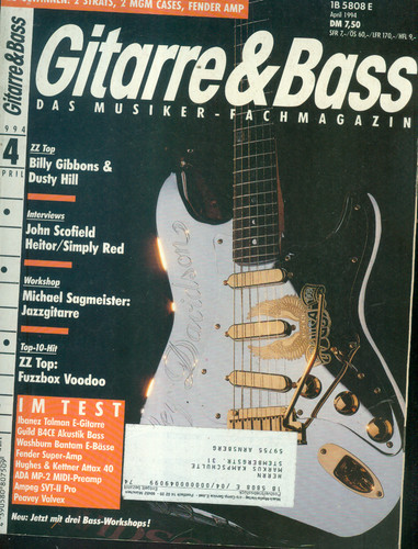 Gitarre bass 1994 zz - gitarre, &