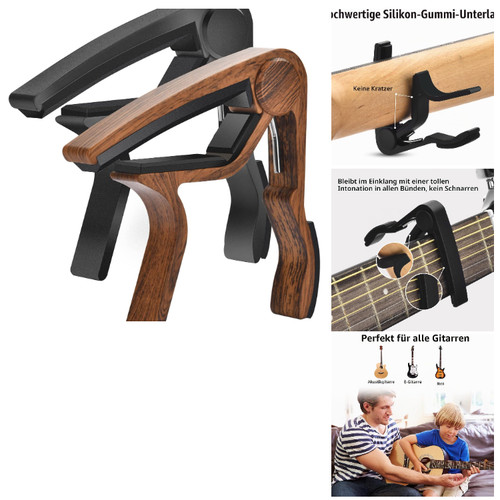 Kapodaster pack für gitarre - kapodaster, 2-pack