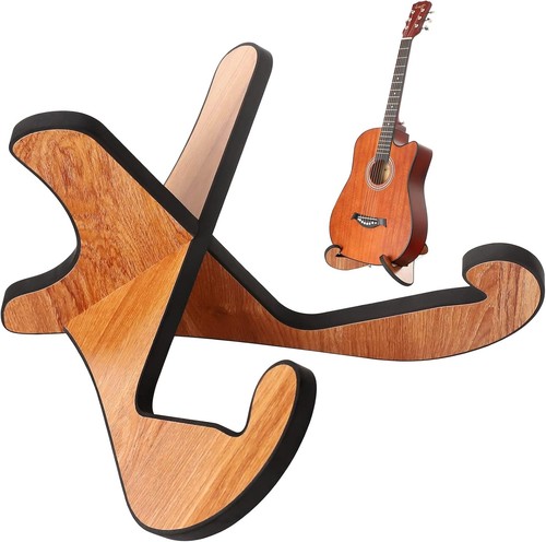 Gitarrenständer holz form - holz, x-form